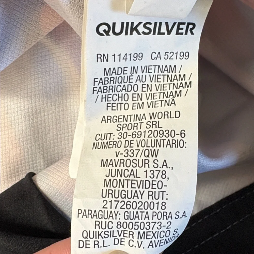 Quiksilver NWOT Highline Techtonics Board Shorts Size 34